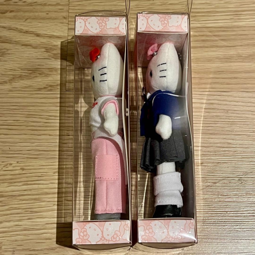 韓国限定 サンリオ ハローキティ キティ 50周年 ドレスアップ 足長 Y2K