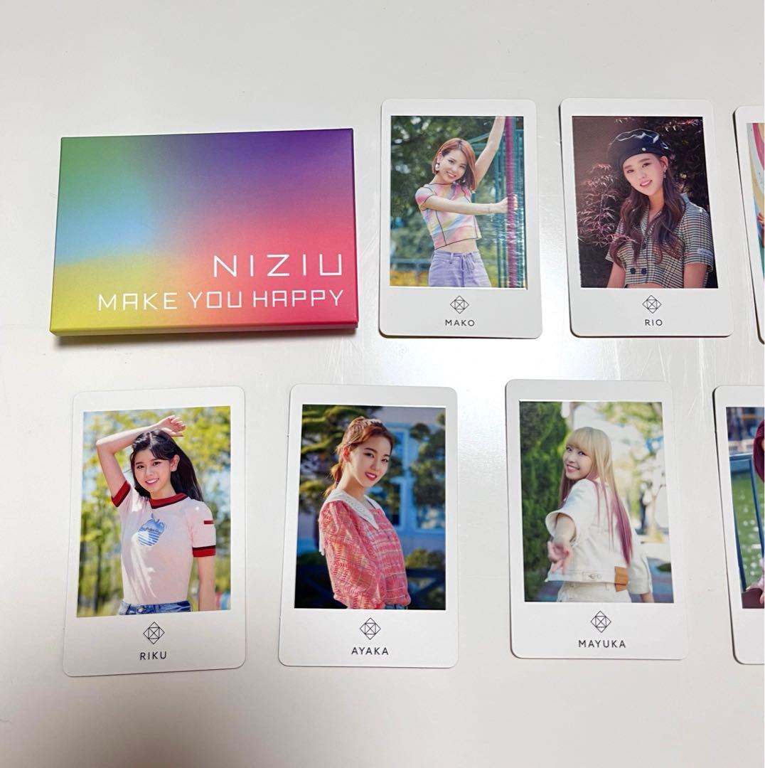 NiziU ニジュー フォトカードセット メイクユーハッピー メキハピ