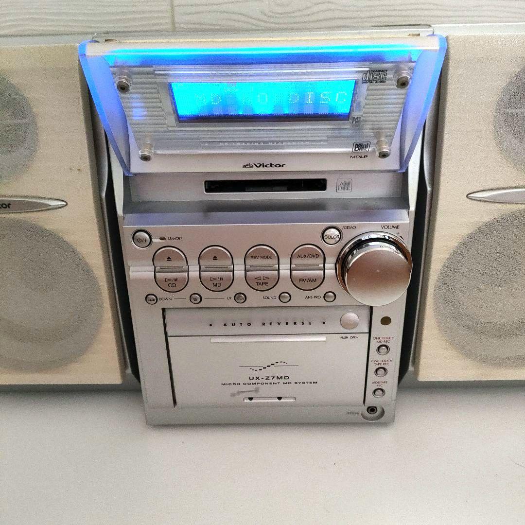 ビクター ミニコンポ CA-UXZ7MD-S - メルカリ