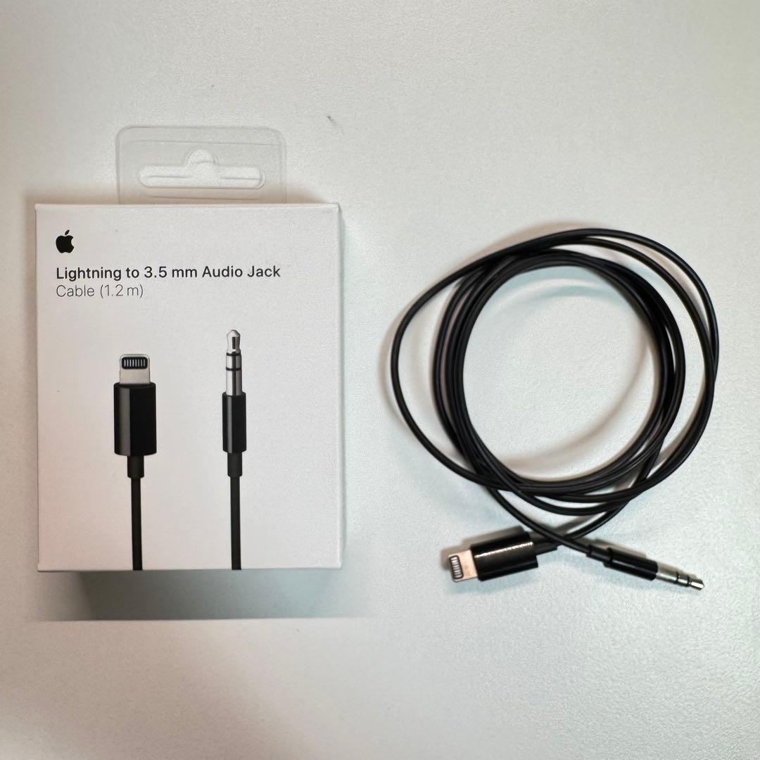 純正 AirPods Max Lightning 3.5mmケーブル - メルカリ