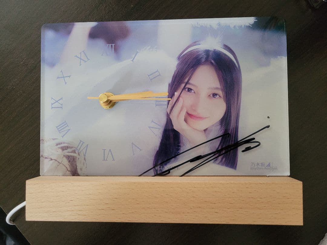 乃木フェス井上和 直筆サインLEDクロック 乃木坂46櫻坂6期生日向坂 生