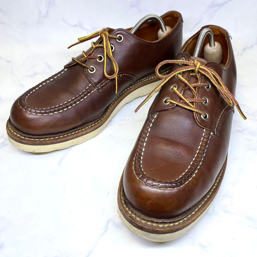 showzee128 RED WING 8109 ブラウン Y0813 Red Wing 8109 Moc Toe Oxford Shoes Mahogany Size 7 Men's / 8.5