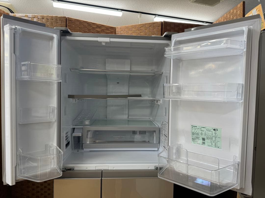 F040 美品 Panasonic 冷蔵庫 観音開き 2021年製 450L - メルカリ