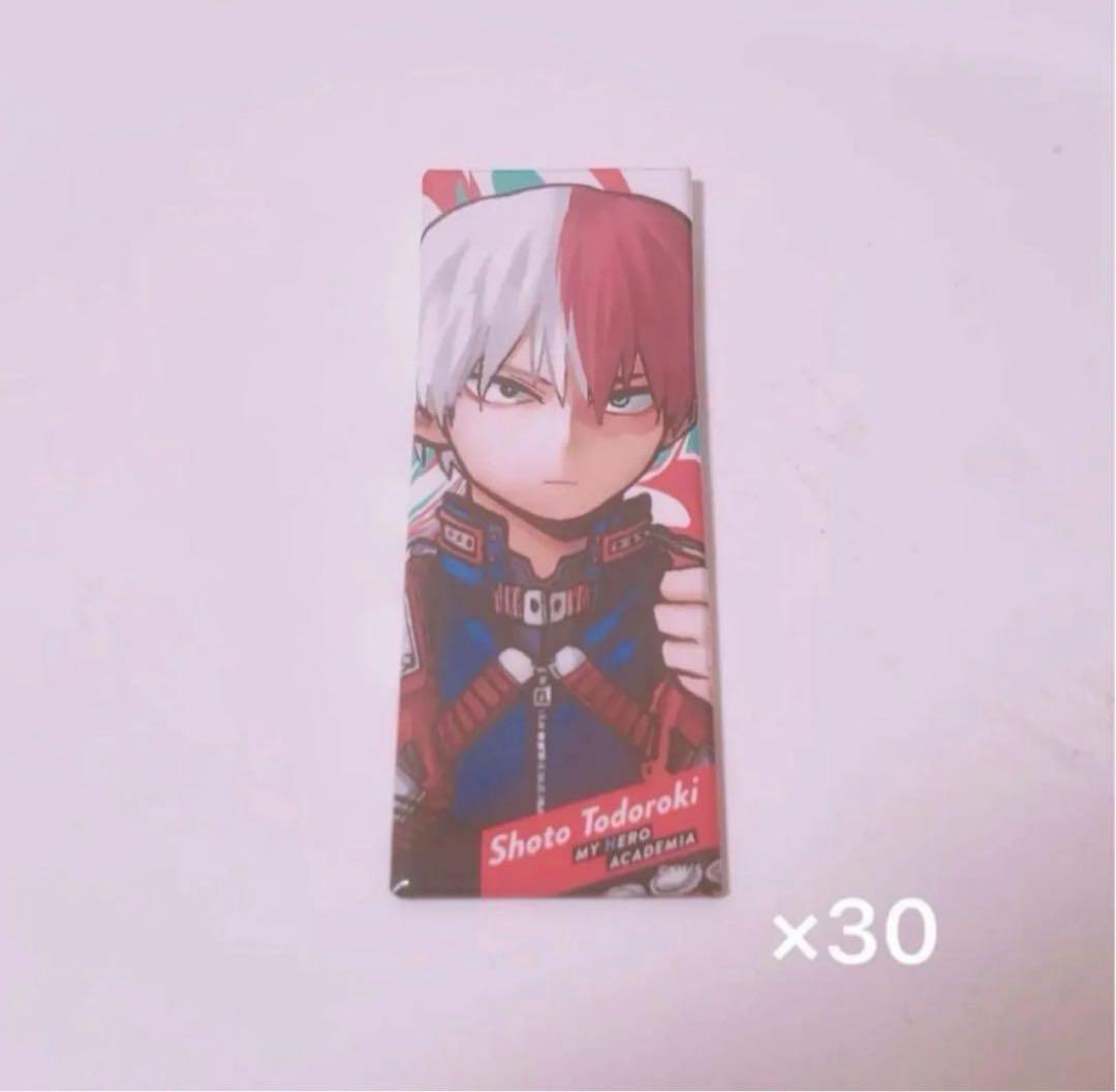 僕のヒーローアカデミア 轟焦凍 原作 JF 絵札缶バッジ ヒロアカ展 原画