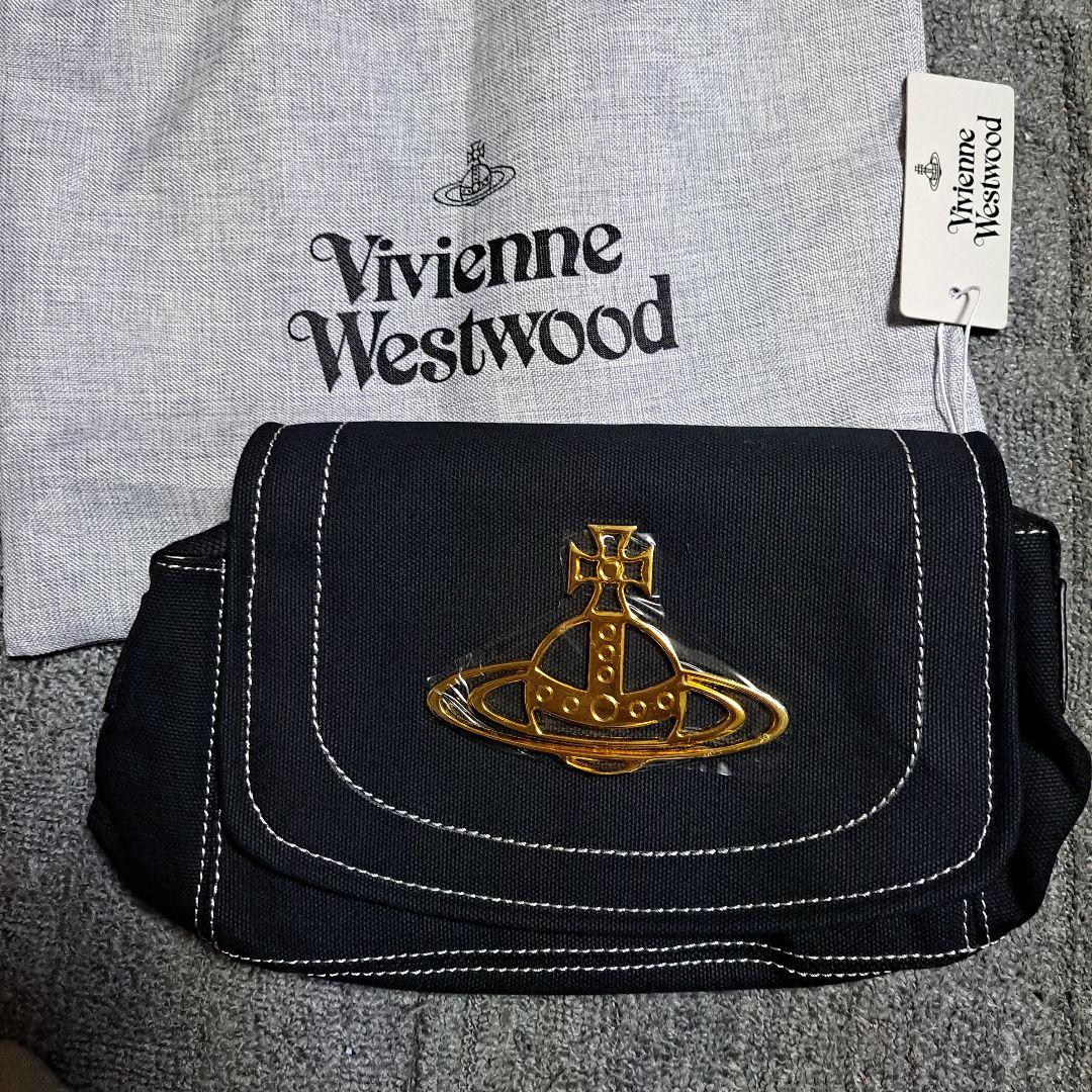 a*様 Vivienne Westwood ブラックショルダーバッグ Vivienne Westwood（ヴィヴィアンウエストウッド） 並行輸入