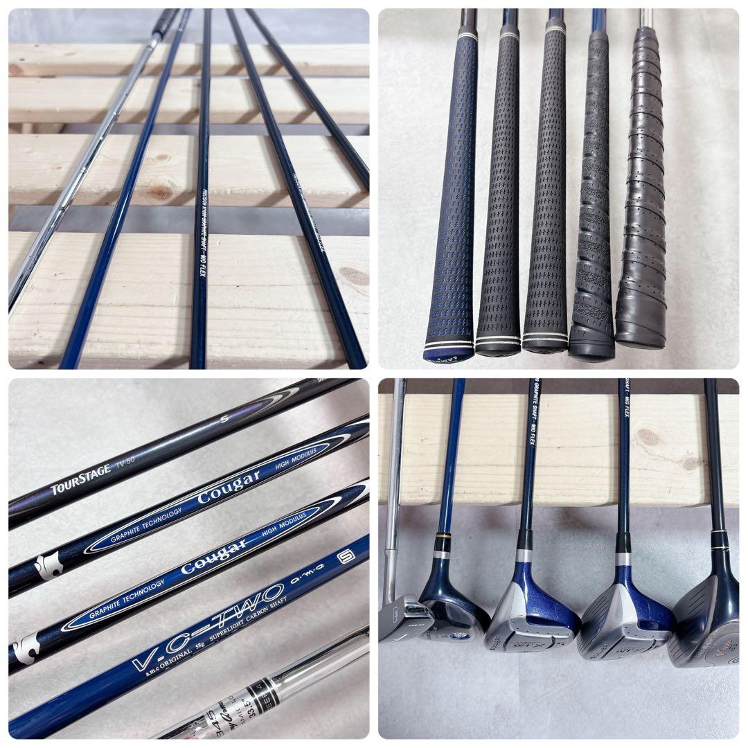 V940 ブリヂストン 他 ゴルフクラブ メンズ フルセット 12点 初心者