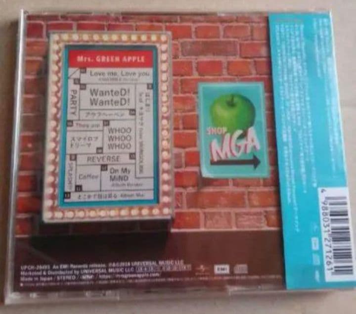 Mrs.GREEN APPLE CD 3作品 新品未開封 - メルカリ