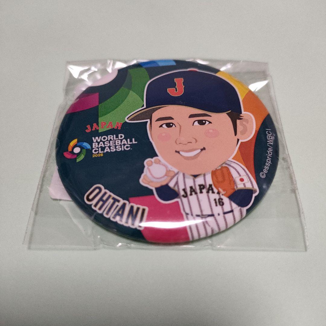 2026 WBC侍ジャパン限定ガチャ 缶バッチ 16 大谷翔平 選手 投手ver