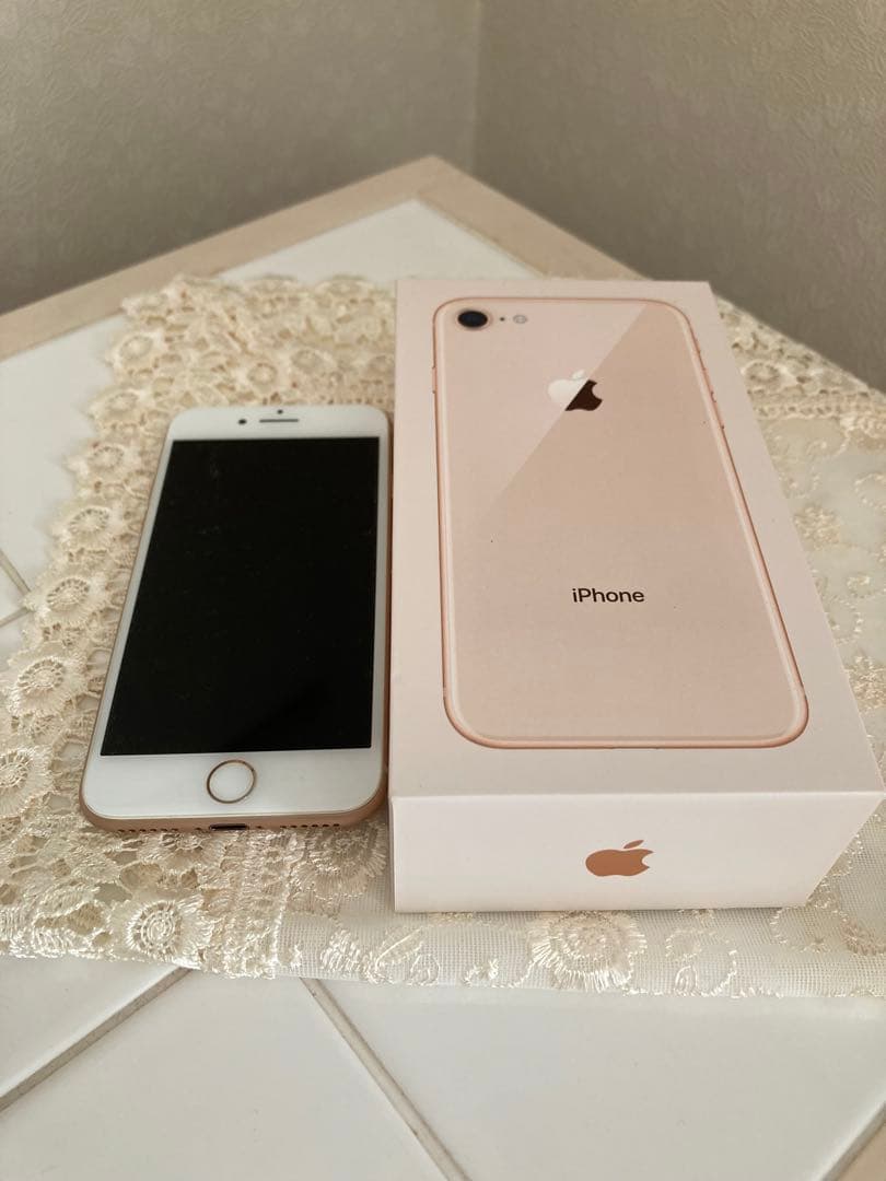 iPhone8 64GB 初期化済み　箱つき　ゴールド　美品　iPhone 美品】Apple iPhone 8 ゴールド 64GB 本体 iPhone8 64GB 販売済み GOLD