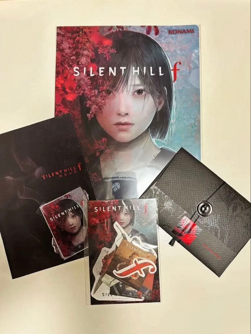 サイレントヒルf クリアファイル+TGSグッズ+おまけ(早期購入特典コード