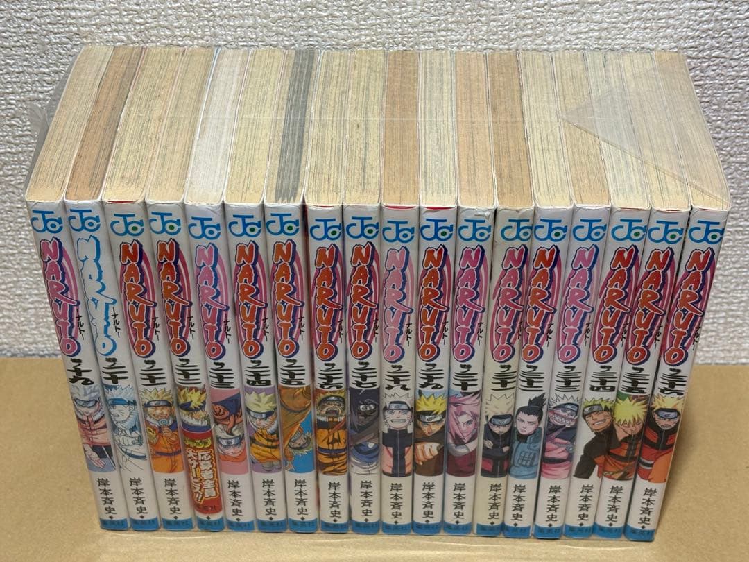 【NRT19m】《難有り》NARUTO-ナルト- 全72巻完結全巻セット