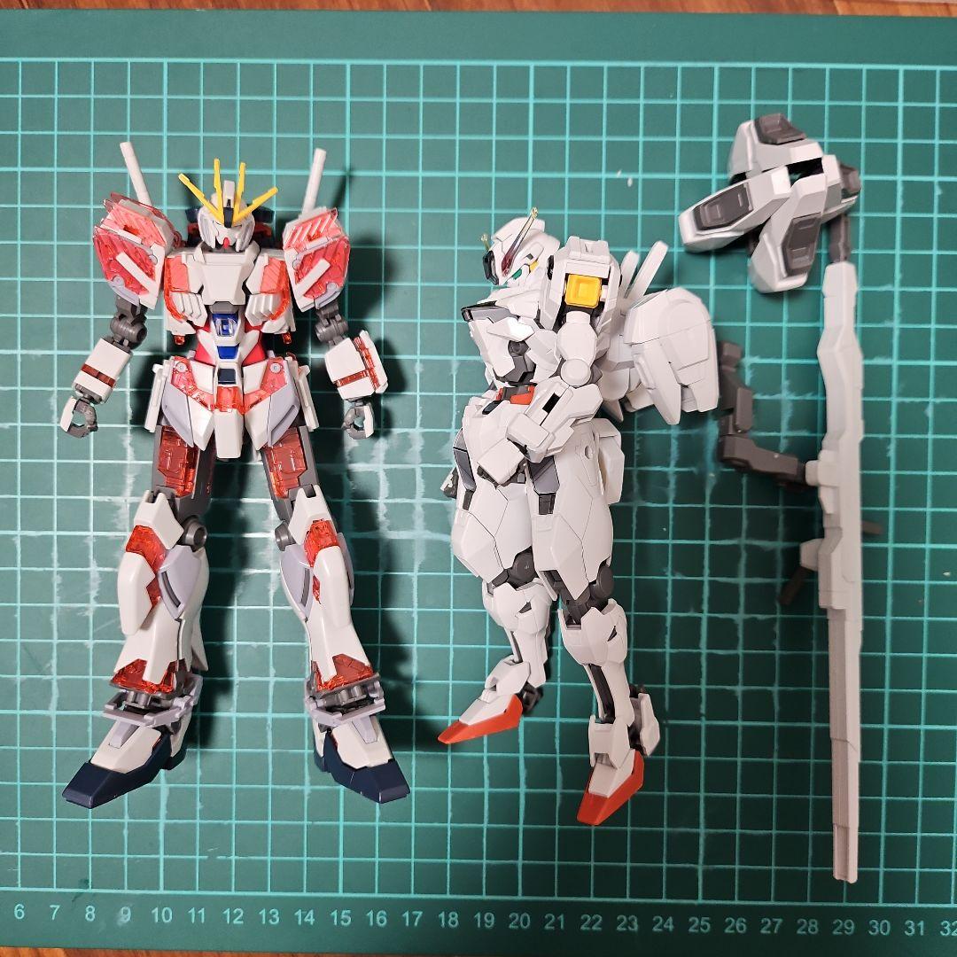 r*止様 HG ガンプラ7体 RG ガンプラ1体 まとめ売り ジャンク パーツ取