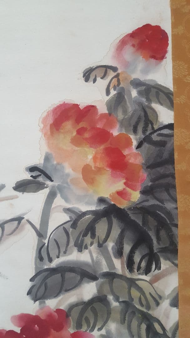 T エスト・ウェスト取扱 呉昌碩 肉筆 掛軸 - メルカリ