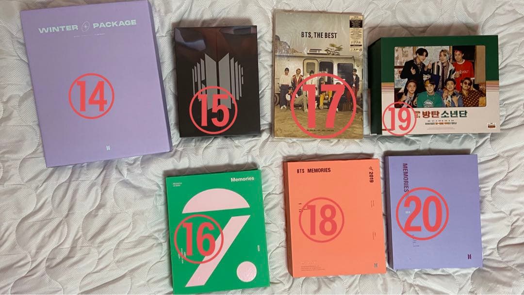 BTS公式グッズ 各種