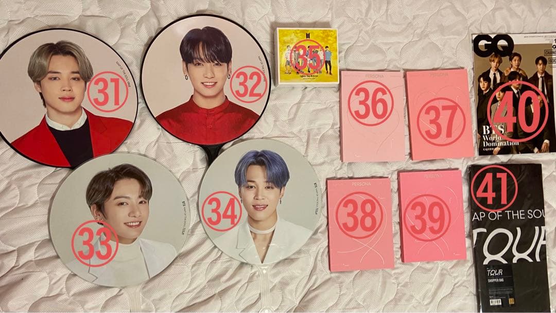 BTS公式グッズ 各種