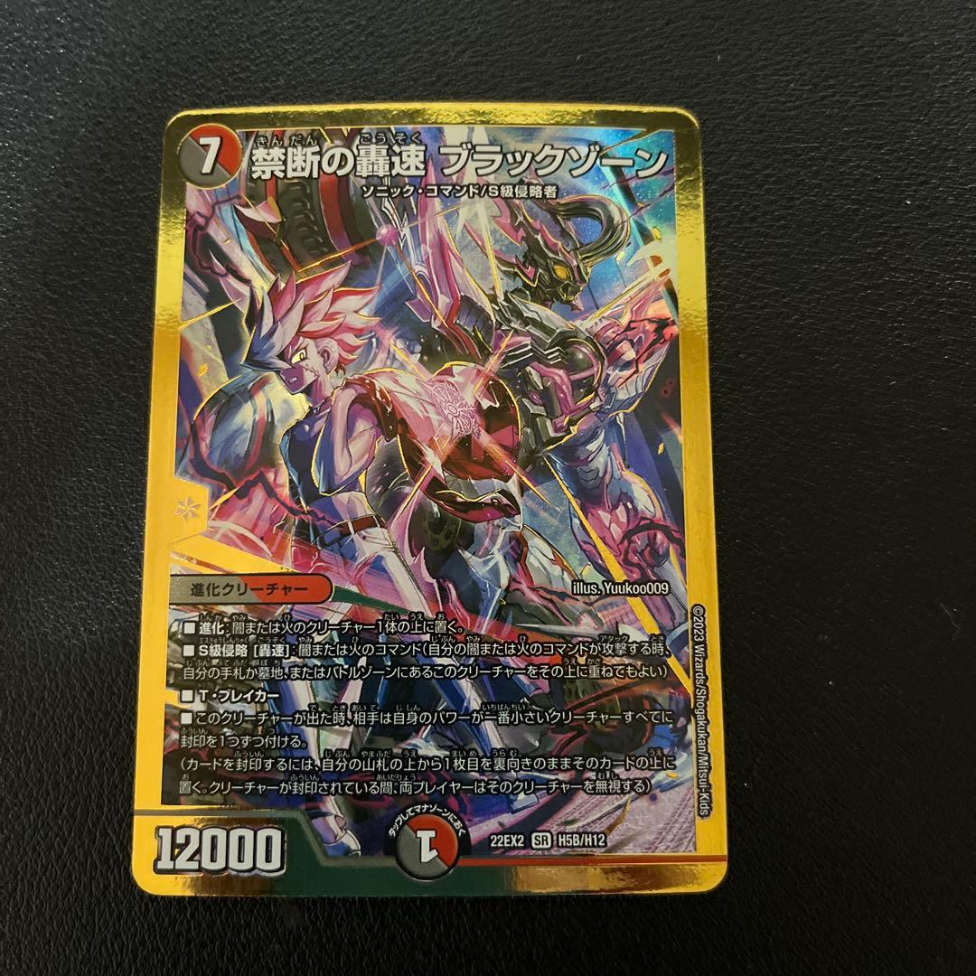 禁断の轟速ブラックゾーン ヒーローレア 金 - メルカリ