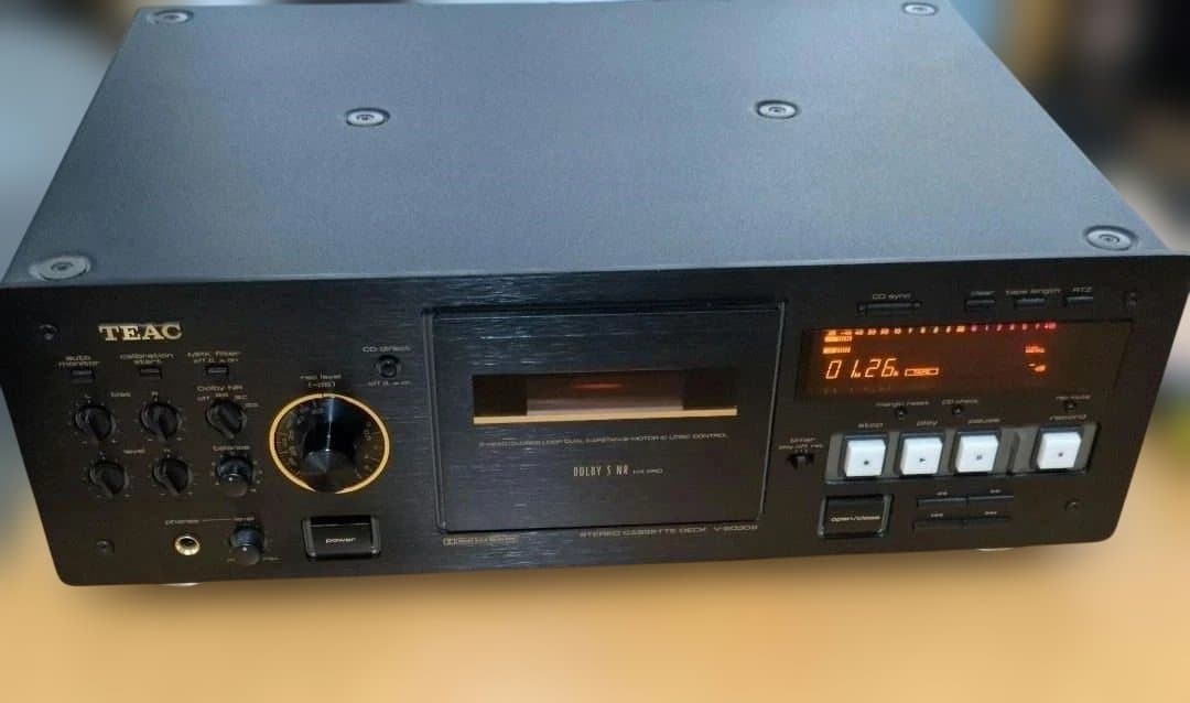 TEAC V6030S ブラック カセットデッキ TEAC TeaC V-6030S Teac