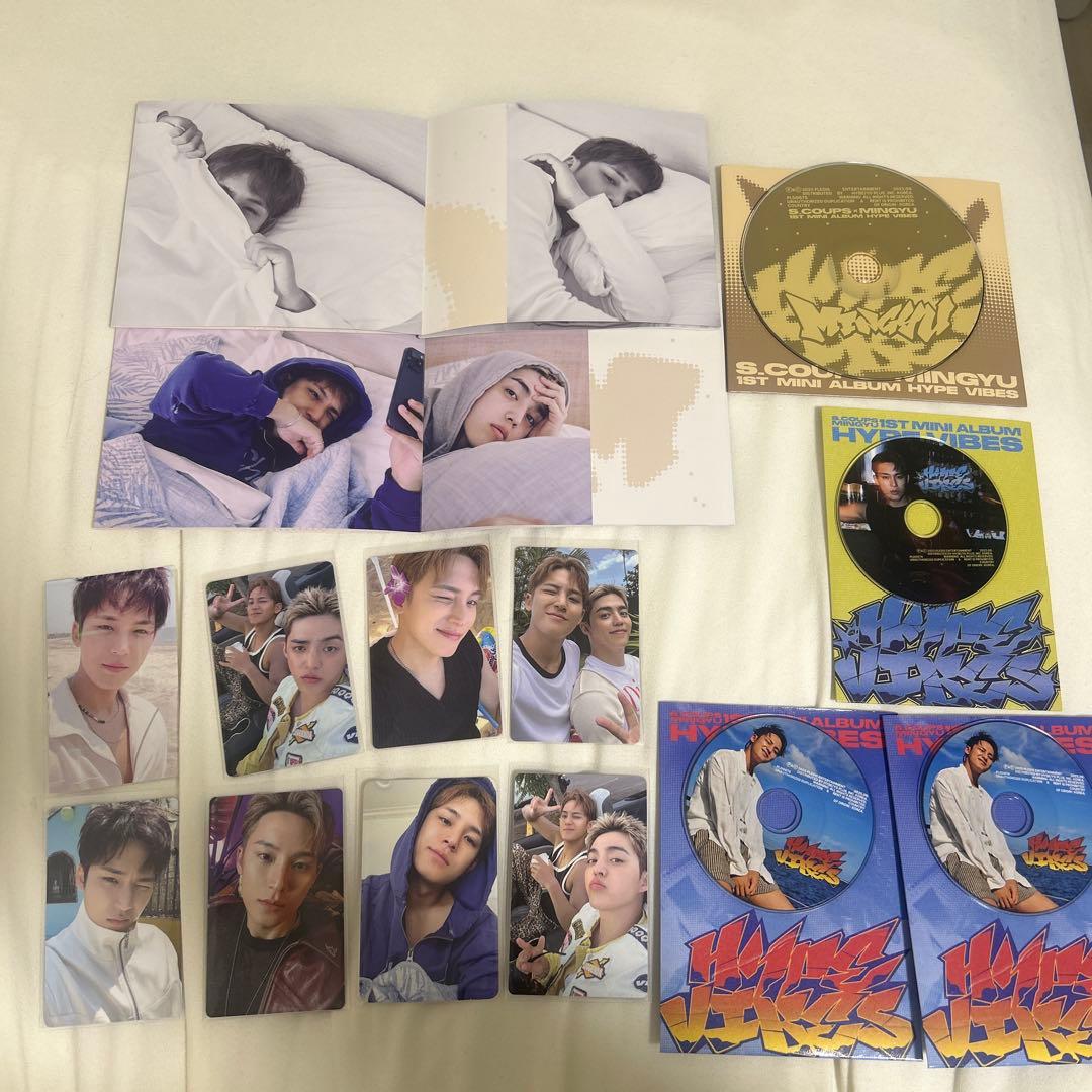 hype vibes ミンギュ　まとめ売り seventeen CxM エスクプス ミンギュ combi アルバム トレカ cd
