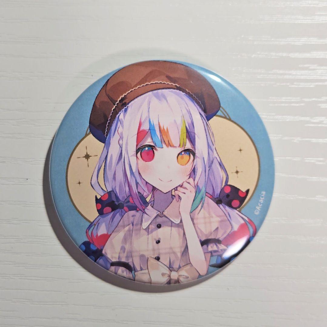 魔法少女ノ魔女裁判 まのさば 城ケ崎ノア 江ノ島コラボカフェ 缶バッジ
