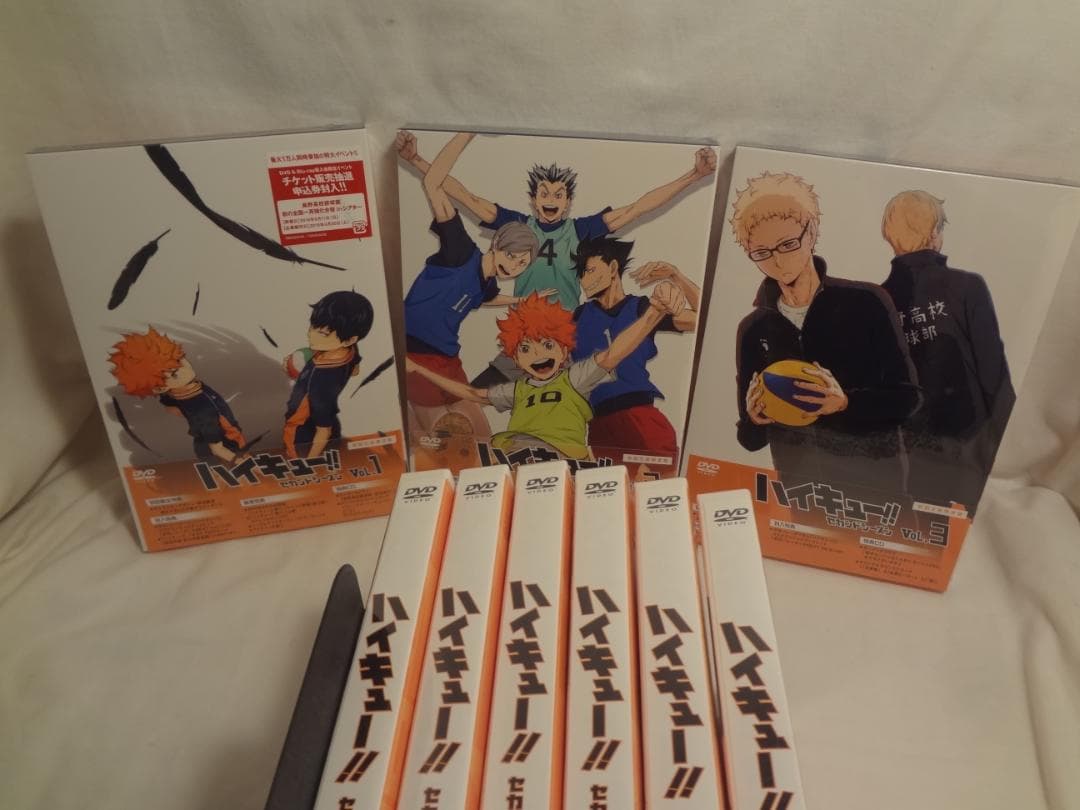 24e★ay ハイキュー!!セカンドシーズン 初回生産限定版 9巻セット DVD Amazon.co.jp: ハイキュー!!セカンドシーズン Vol.2 (初回生産限定版