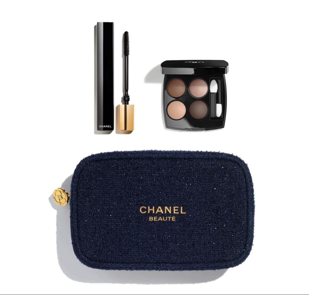 CHANEL ホリデー2025アイシャドウアンドマスカラセット サンプルあり