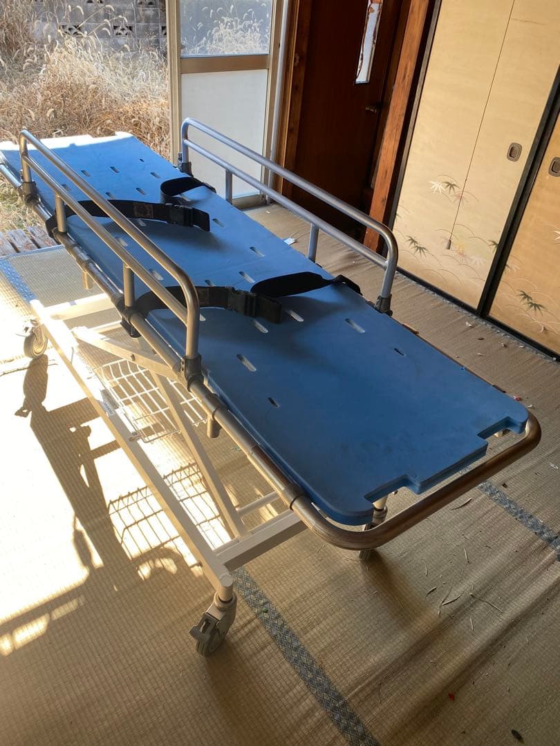 日進医療器　TY217ES 浴室用　ストレッチャー　入浴介助　昇降式 TY217ES-600 浴室用ストレッチャー(昇降式) 日進医療器(車イス) 対角2