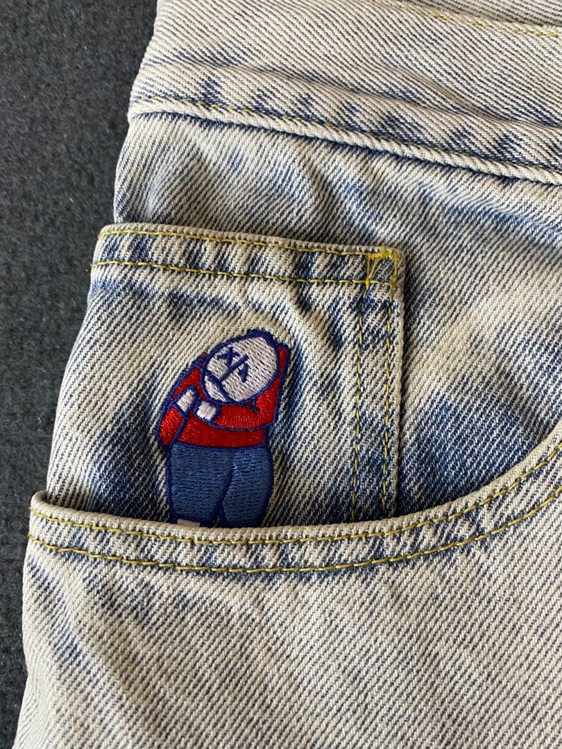 最 安 価格ファッション - polar skate BIG BOY デニム 旧ロゴ S