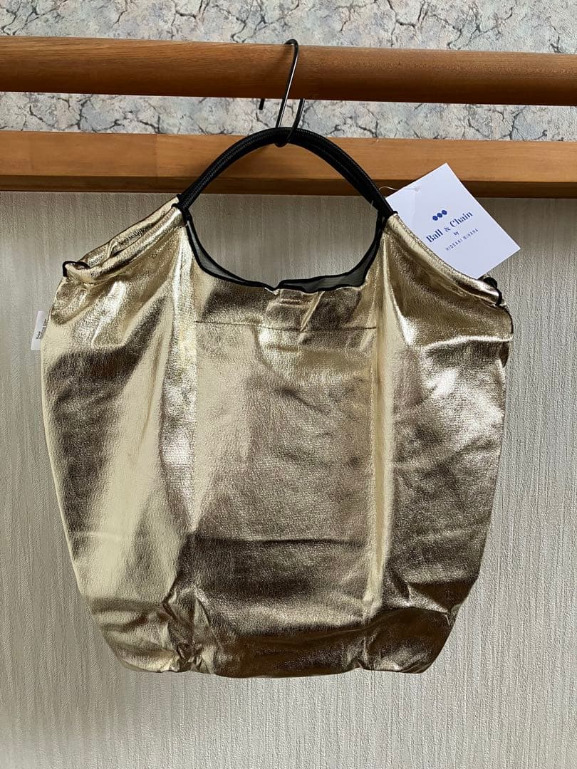 名古屋限定☆ボールアンドチェーン ゴールドスヌーピー トートバッグ