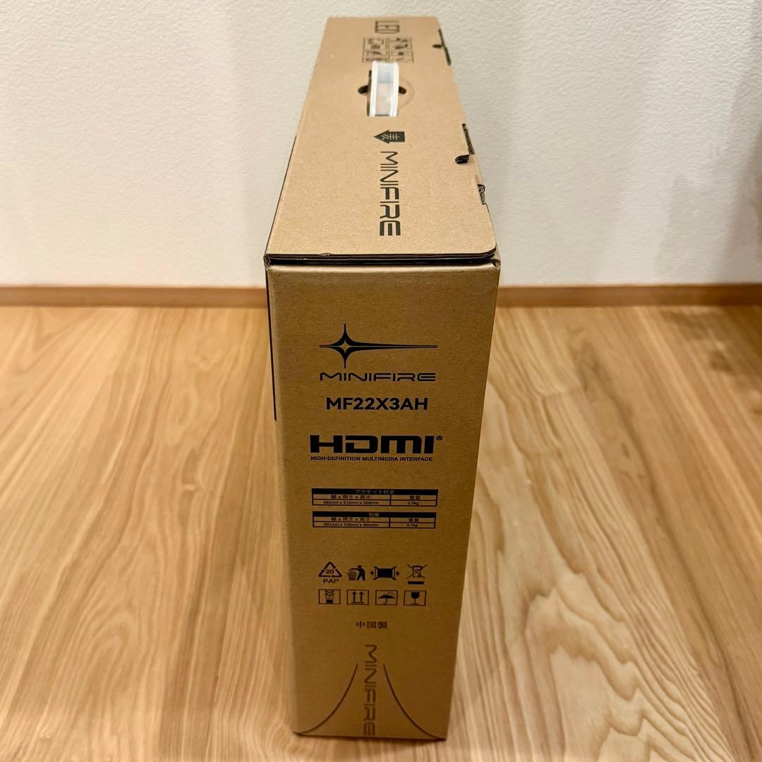 匿名配送】Minifire モニター 21.5インチ MF22X3AH - メルカリ