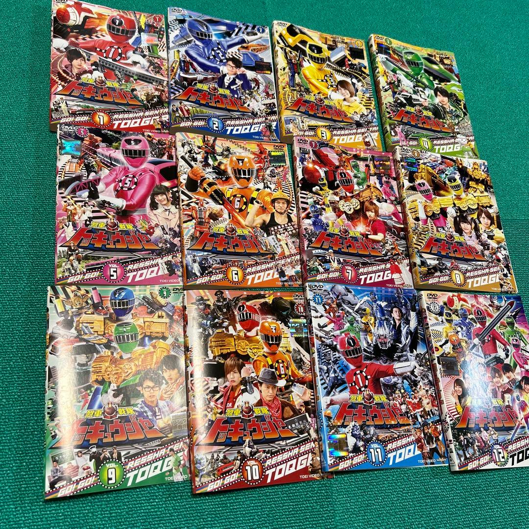 列車戦隊トッキュウジャー DVD 全12巻セット レンタルアップ - メルカリ