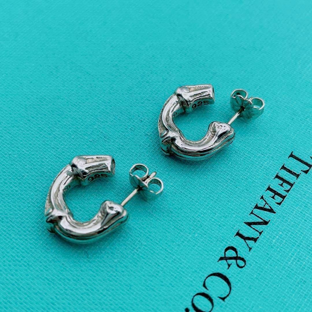 ティファニー バンブー ピアス フープ スモール シルバー925 - メルカリ