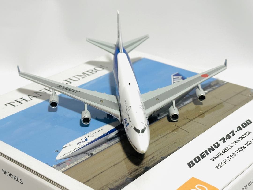 全日空商事 1/400 ANA B747-400 ラストフライトNH40085 - メルカリ