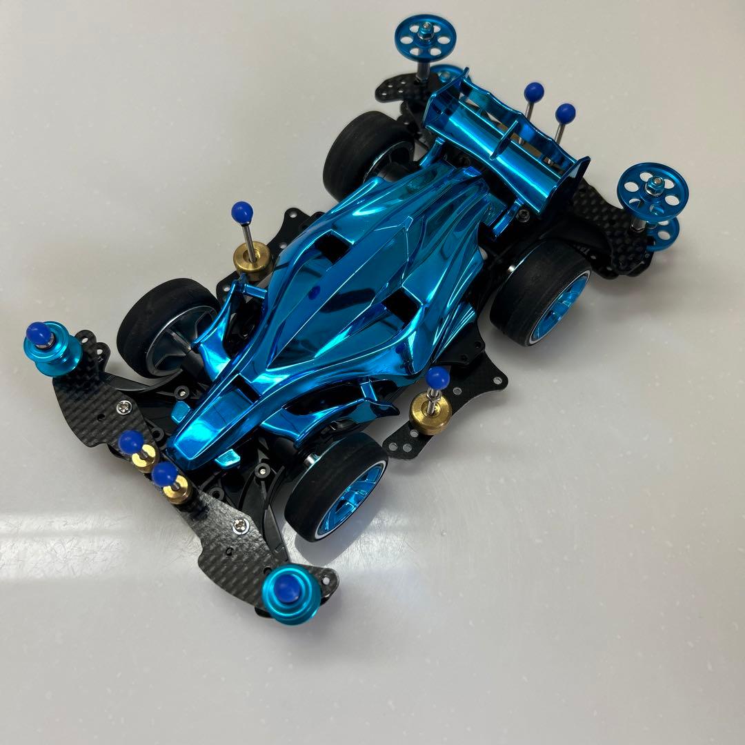 ミニ四駆 エアロアバンテ ブルーメタリック 特別仕様モデル - メルカリ