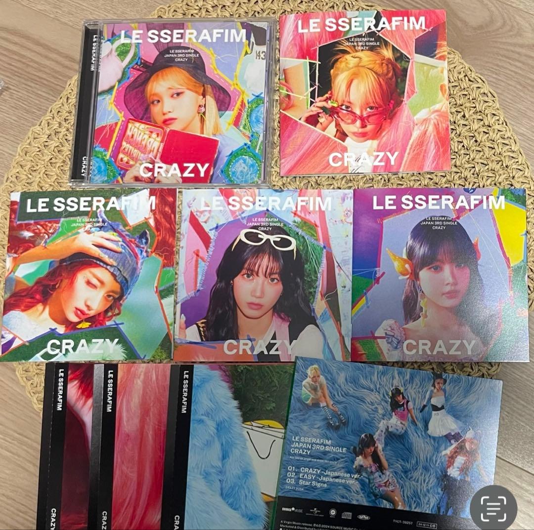 Le Sserafim ルセラフィム crazy Japan トレカ ラキドロ - メルカリ