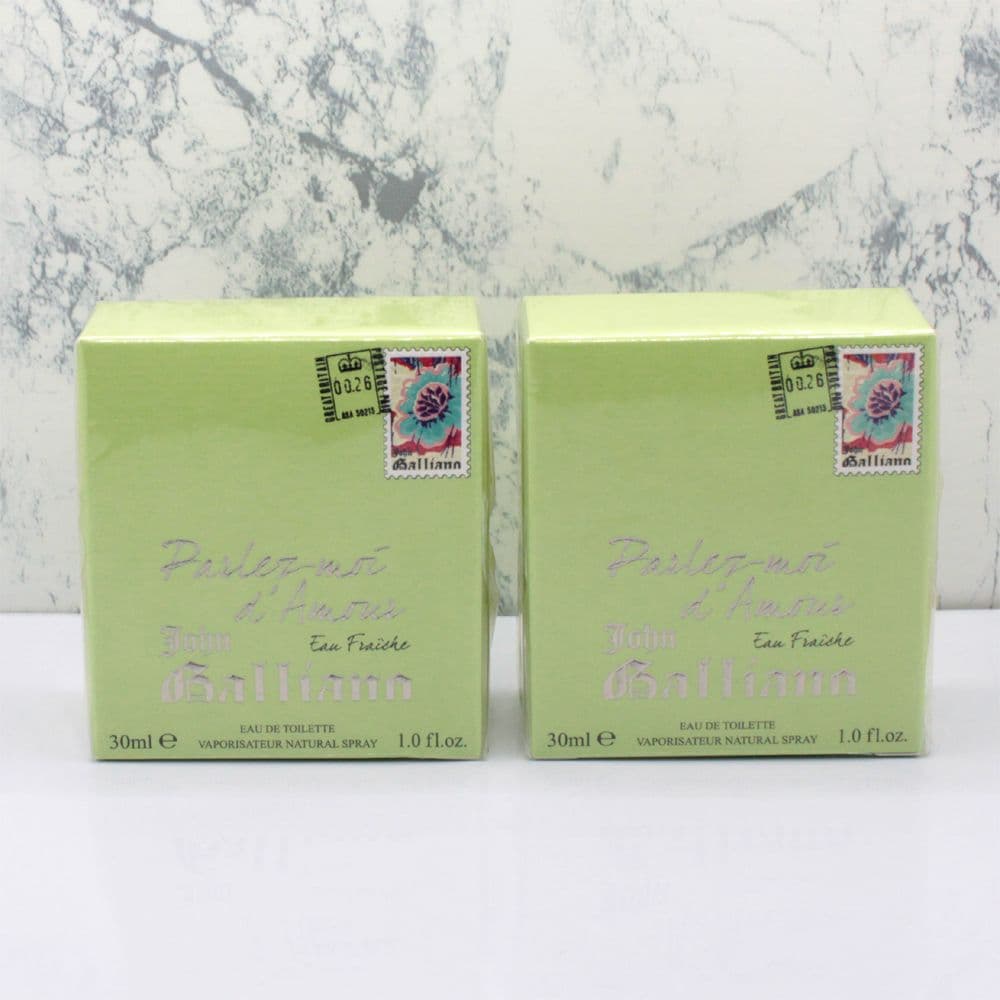 ジョンガリアーノ パルレ モア ダムール オーフレーシュ 30ml x2個 パルレモアダムールオーフレーシュオーデトワレスプレー(ジョン