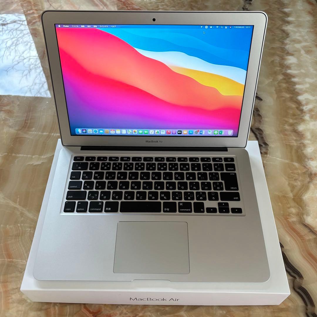 【動作確認済】MacBook Air 13インチ　シルバー　A1466 13 Inch MacBook Air A1466 | i7 3.3ghz Turbo Boost | Silver | Big Sur |