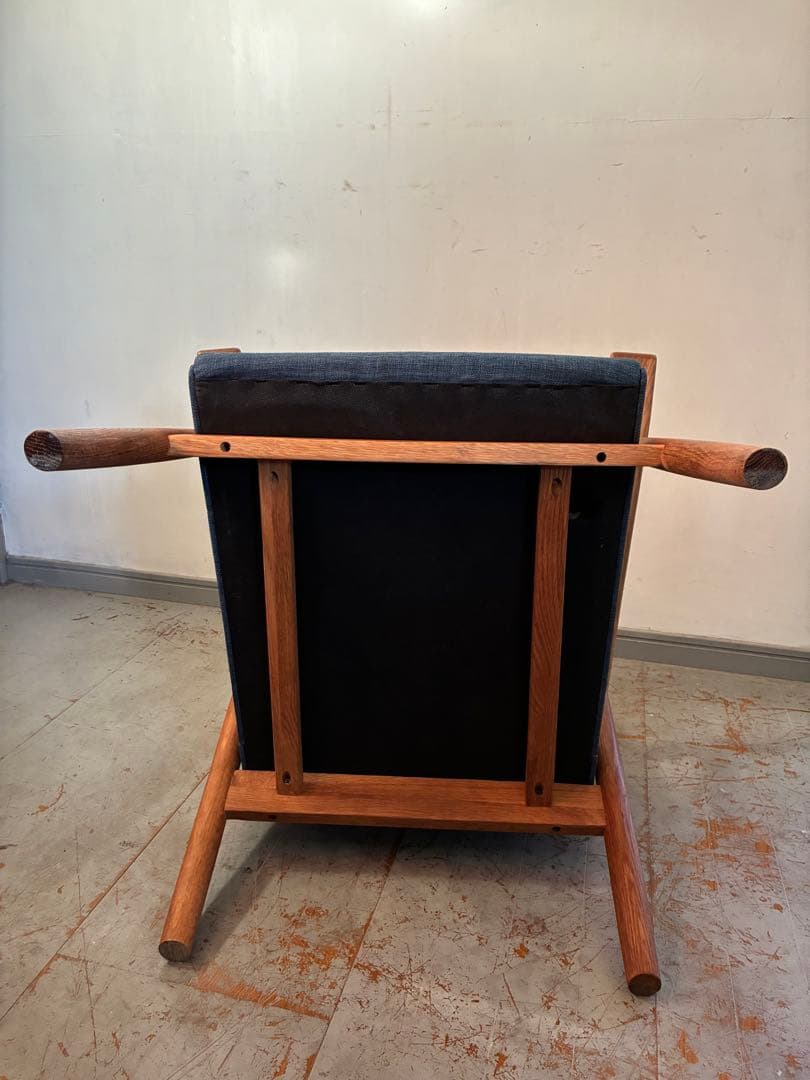 ハンス・J・ウェグナー チェア GE260 リプロダクト ネイビー - メルカリ