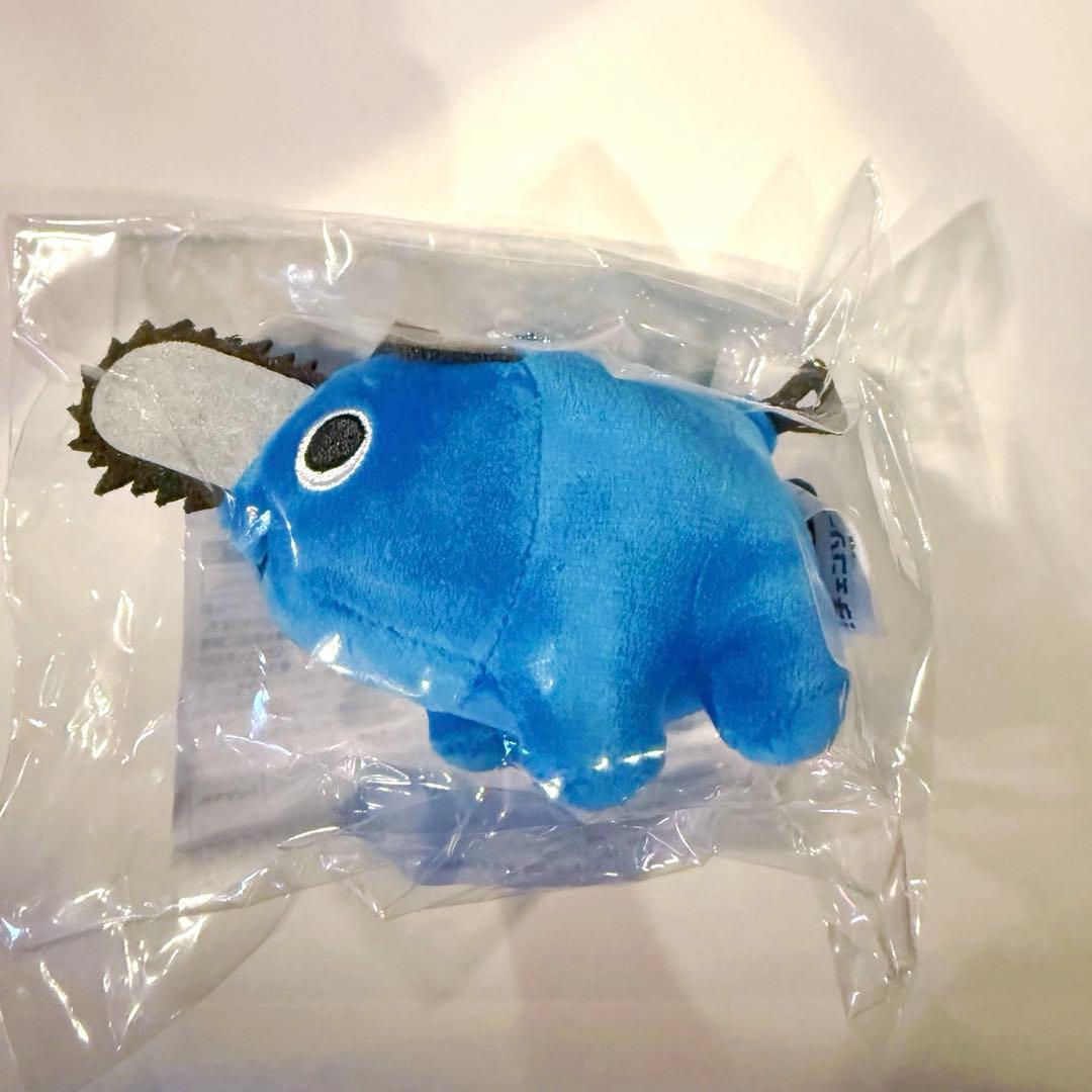 ポチタ ぬいぐるみキーホルダー チェンソーマン レゼ篇 LAWSON 青