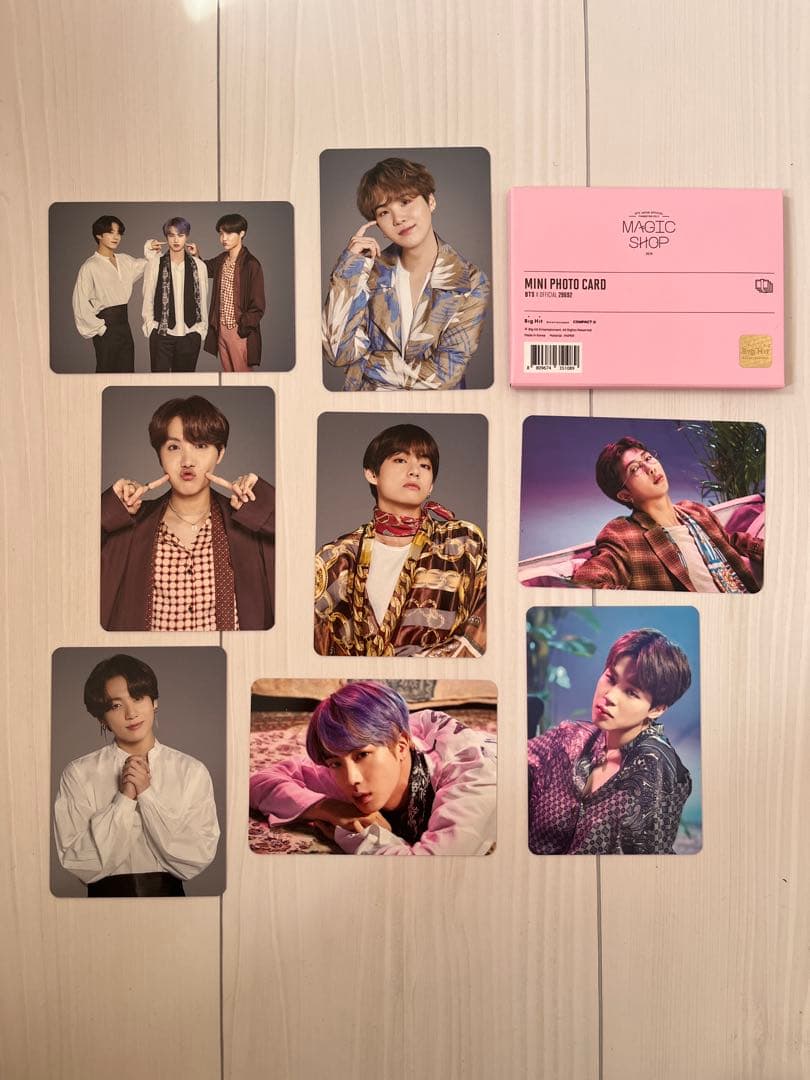BTS MAGIC SHOP2019ミニフォトカード - メルカリ