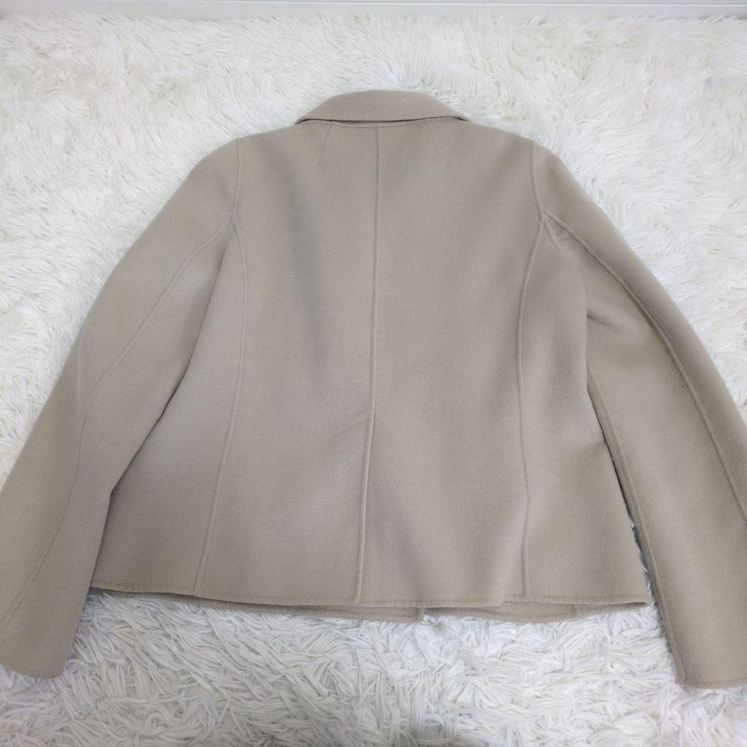 S MAXMARA クチートアマーノヴァージンウール ショートコート Pコート