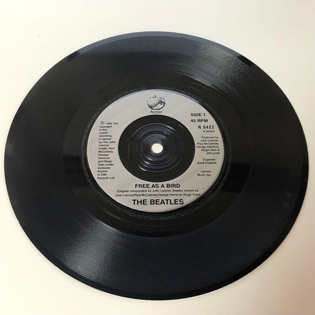 The Beatles レコード Free as a bird ビートルズ UK - メルカリ