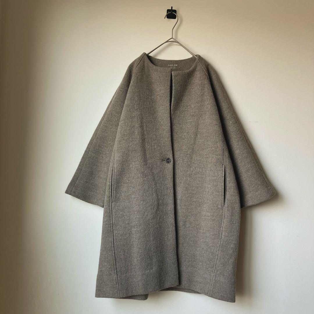 evam eva プレスウールコート ヨーガンレール えみおわす 中川政七商店