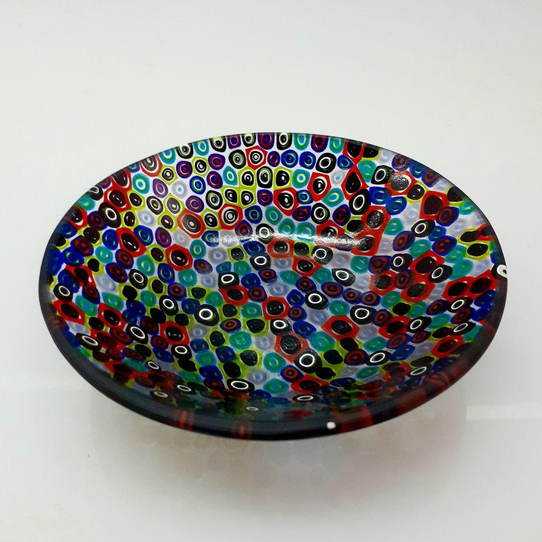 MURANO ムラノ カラフル ミルフィオリ お碗 皿 MURANO ムラノ