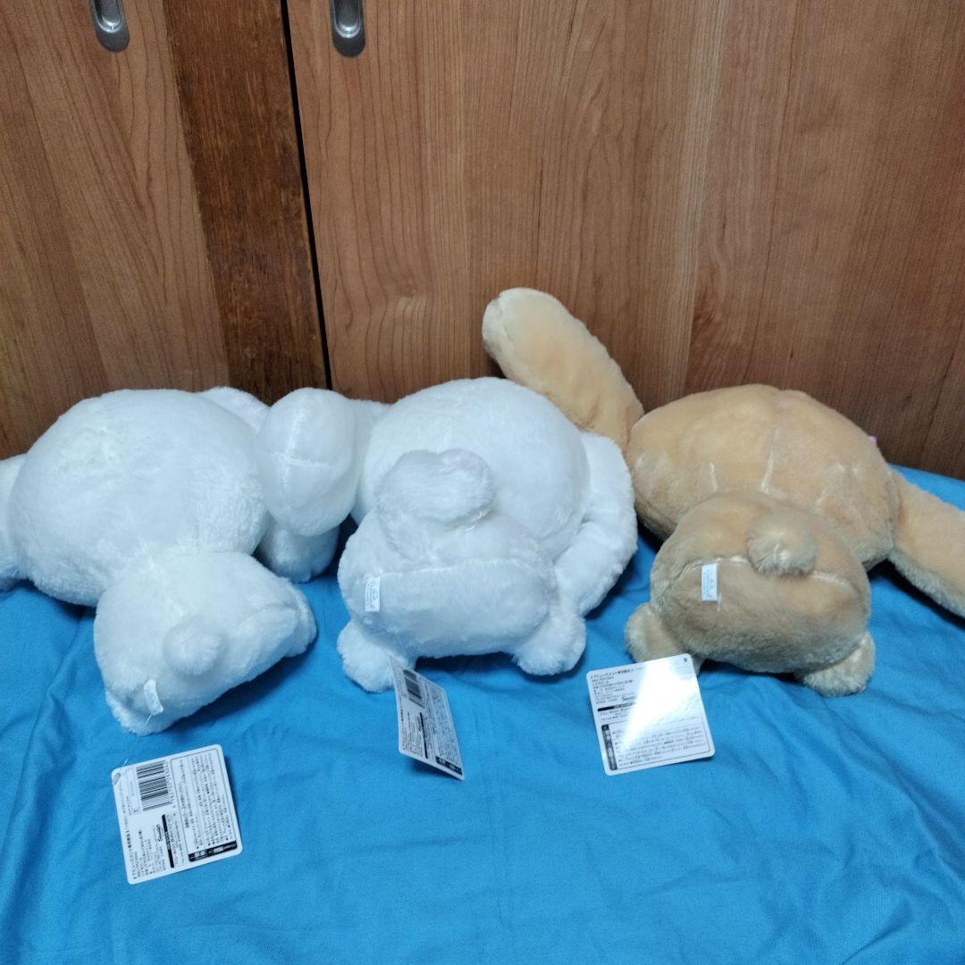 タグ付 全3種 シナモロール かまってBIG ぬいぐるみ ミルク モカ シナモン