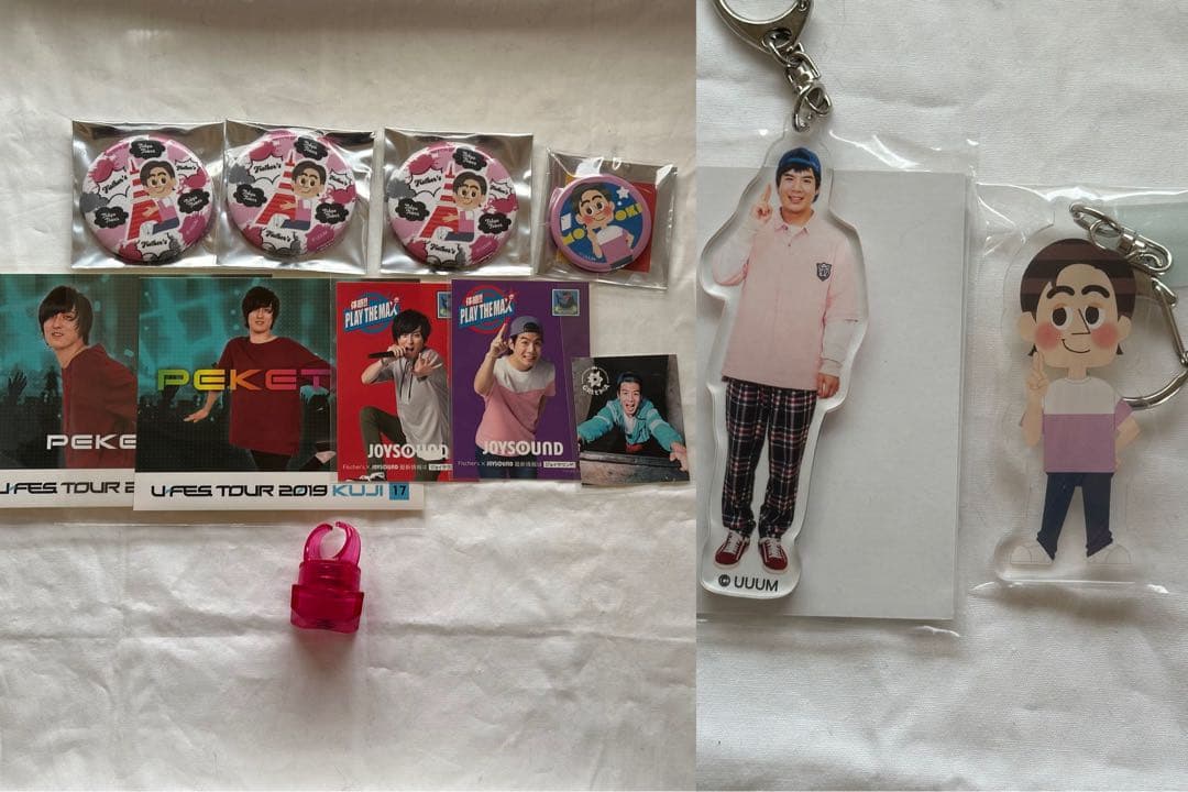 モトキ ぺけたん フィッシャーズ セット まとめ売り 缶バッジ アクキー