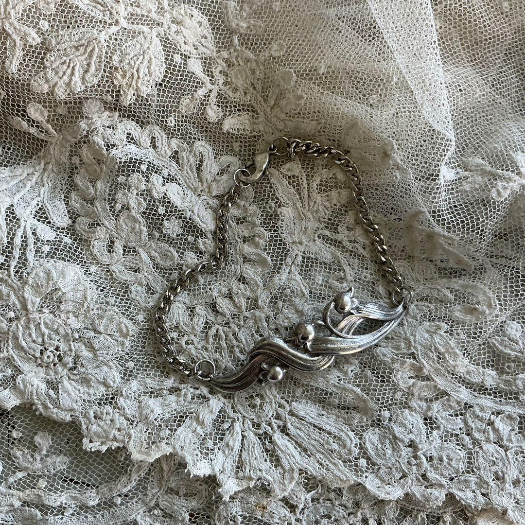 フランスアンティーク すずらん ブレスレット 鈴蘭 ビンテージ