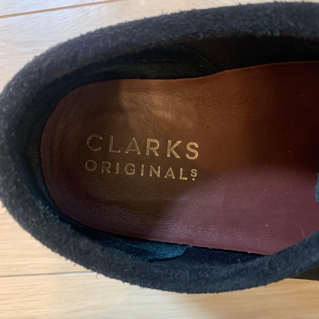 【大人気/美品】ワラビー（ブラック）/クラークスオリジナル【27.5cm】