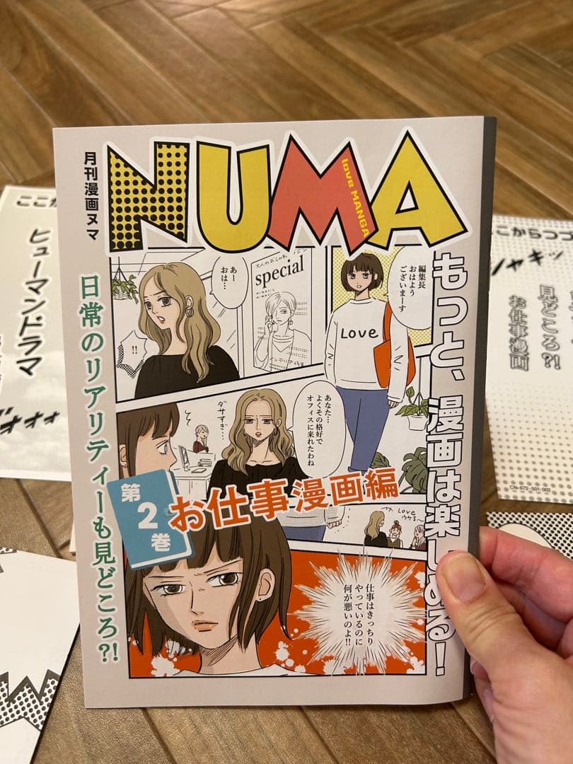 フェリシモ　漫画ヌマ　6回分