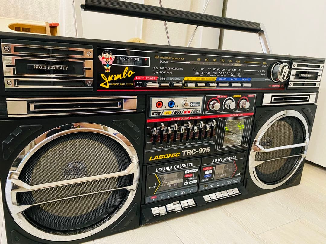 LASONIC TRC 975 JUMBO BOOMBOX ラジカセ レア 希少 - メルカリ