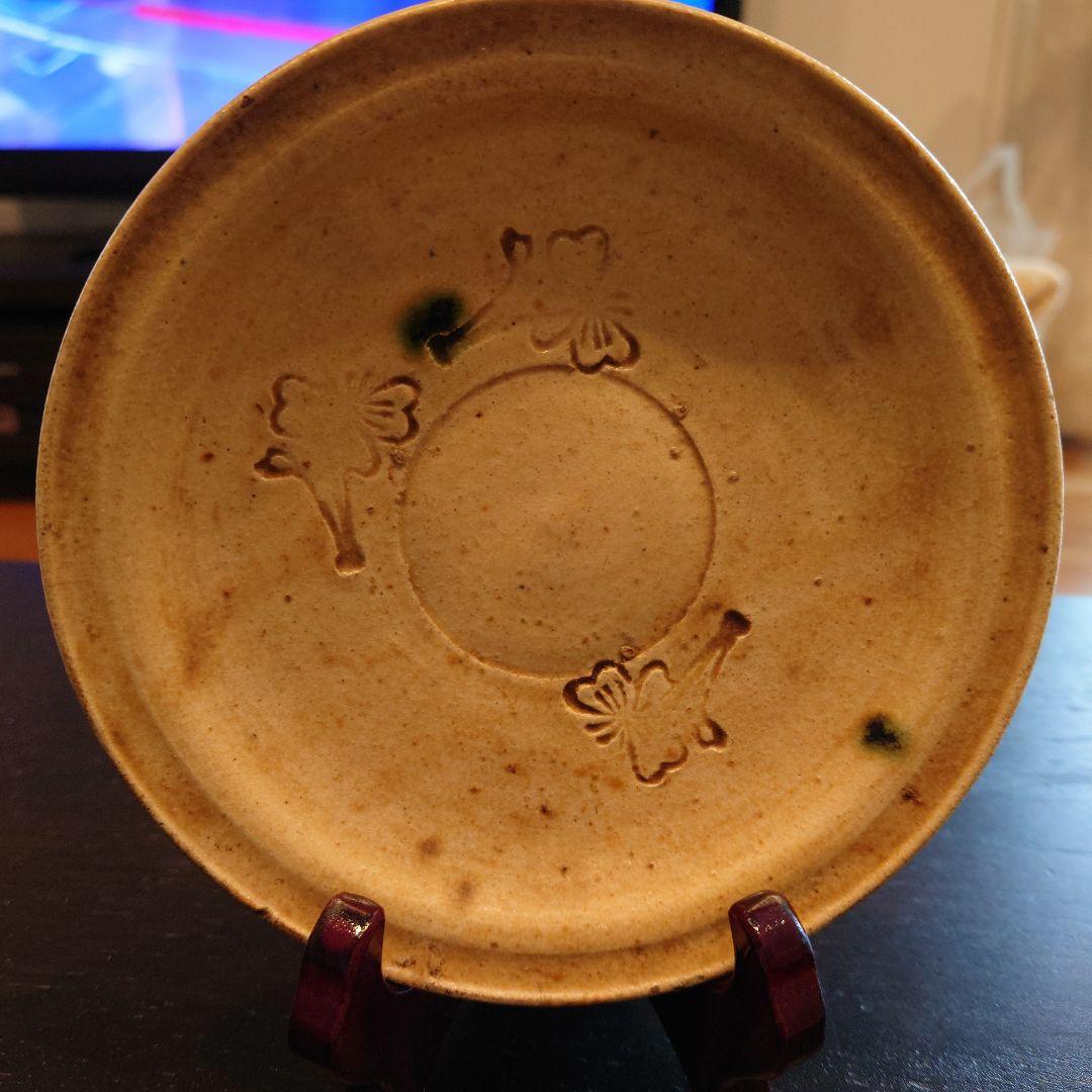 伝世骨董・幻の黄瀬戸中皿（専用桐箱） - メルカリ